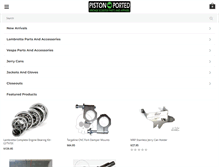 Tablet Screenshot of pistonported.com